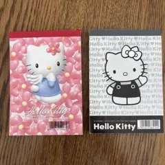 昭和レトロ　ハローキティ　メモ帳　2冊セット