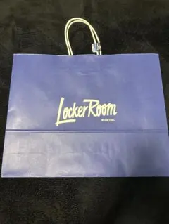 LockerRoom ロッカールーム ショップ袋・ショッパー 青
