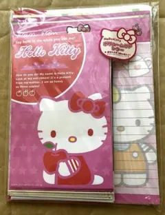 ハロ−キティ　ボリューム　レターセット　2004年　レア　希少品　平成レトロ