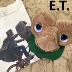 奇跡のデッドストックUSJ初期 E.T. ぬいぐるみキャップ タグ・検品