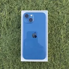 iPhone13 128GB ブルー SIMフリー 本体 箱付き