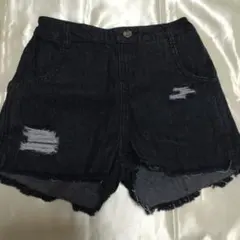 ANAP KIDS ブラックショートパンツ 130