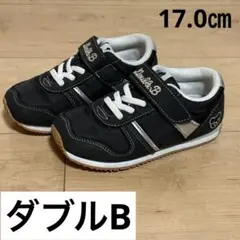 double.B ダブルBスニーカー マジックテープ付き　靴　17.0