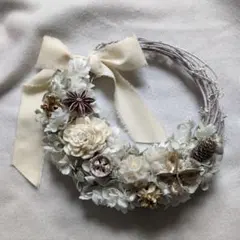 プリザーブドフラワーリース