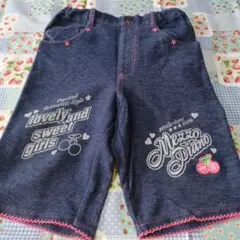 メゾピアノ　ズボン　130cm　デニム　ナルミヤ