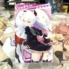 ボンバーガール TSUTAYA グリムアロエ アクリルカード ブロマイド