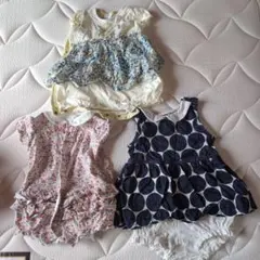 【まとめ売り】ロンパース・カバーオールセット