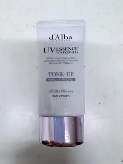 ダルバ　トーンアップサンクリーム　化粧下地　日焼け止め　パープル
