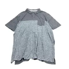 半袖ポロシャツ　配色切り替え SONOMA ネイビー　2XL 8fのサムネイル