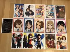 けいおん　カードダス　クリアプレートコレクション　全16種コンプリート