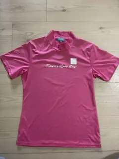 CUARTO UNITED ゴルフシャツ M ピンクのサムネイル