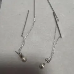 黒の軽量ピアス 1.4g - メルカリ