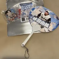 赤羽由紘選手　ヤクルトスワローズ ミニうちわキーホルダー　アクリルキーホルダー
