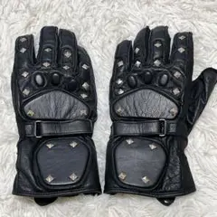 STARKS 防水防寒スタッズ付レザーウインターグローブ 本革グローブ