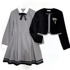 美品 CECIL Mc BEEセシルマクビー 卒服 ワンピース ジャケット160