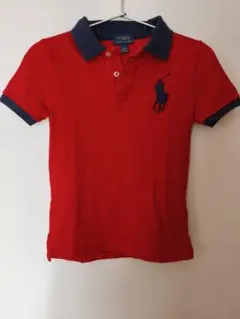 Polo Ralph Lauren 赤　ポロシャツ サイズ7　120〜130