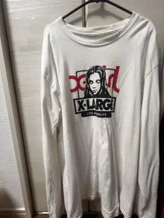 も*も様 X-LARGE x-girl ホワイト長袖Tシャツ