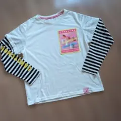 CANDYCHUU 長袖カットソー ボーダー