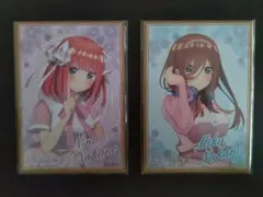 五等分の花嫁 中野二乃 中野三玖 コンビニ ローソン 色紙