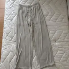 リブイージーワイドパンツ