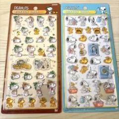 【正規品】ボンボンドロップシール　スヌーピー 2種