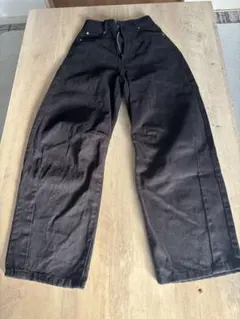 GRL カーブデニムパンツ