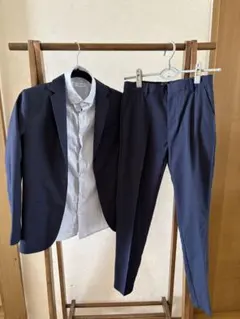 ZARA キッズ フォーマル セットアップ ネイビー