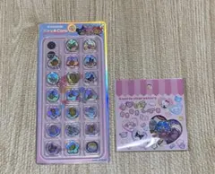 サンリオ　おはじきシール　２種セット