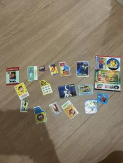 アニメキャラクター ステッカー 17枚セット