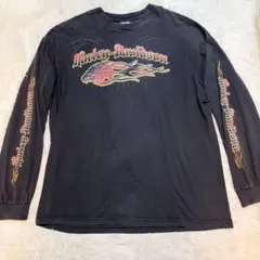 Harley-Davidson イーグル ファイヤー 長袖カットソーのサムネイル