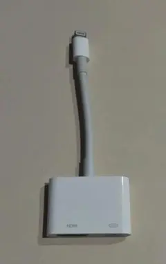 Lightning to HDMI変換アダプター　A1438　Apple　純正