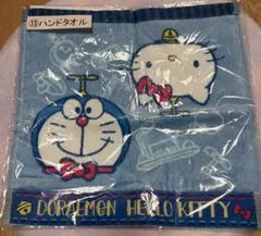 ドラえもん ハローキティ ハンドタオル