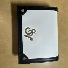 Samantha Thavasa 二つ折り財布 ホワイト/ブラック