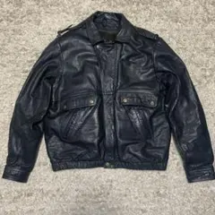 Bugatti レザージャケット ライナー付 毛皮 ブラック Bugatti レザージャケット ライナー付 毛皮 ブラック