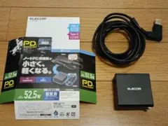 エレコム USB充電器 タイプC/タイプA 2ポート同時出力 PD対応