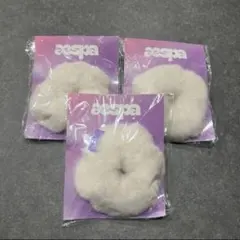 【新品未開封3点セット♡】aespa ヘアシュシュ&トレカ NINGNINGのサムネイル