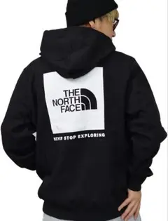【新品・未使用】THENORTHFACE 黒パーカーLサイズ