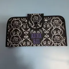 ANNA SUI バラ模様 パスケース