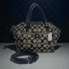 おすすめ COACH シグネチャー キャンバス ショルダーバッグ かばん 鞄