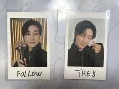 SEVENTEEN followインスタントフォトステッカーカードセットThe8