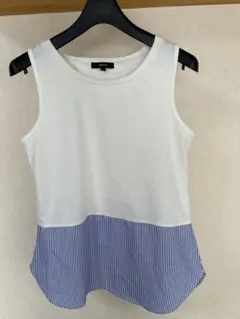 COMME CA ISM ノースリーブトップス