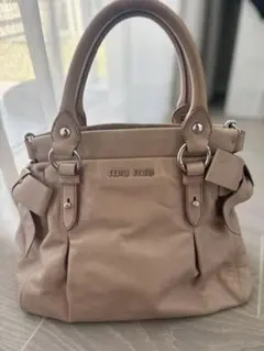 MIUMIU ❁﻿ リボン レザーバッグ