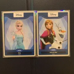 Disney Frozen カード 2枚セットのサムネイル