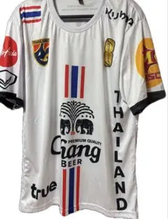 タイ代表 ユニフォーム サッカー Tシャツ 白 Chang Beerのサムネイル