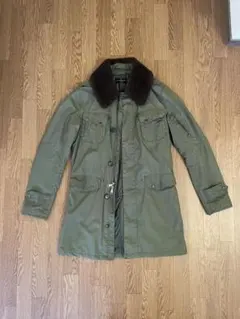 ボア着脱可 定価約11万円 ラルフローレン ブラックレーベル ミリタリーコート