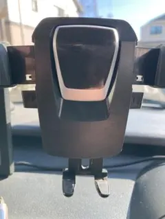 スマホホルダー 吸盤式 ブラック 車用