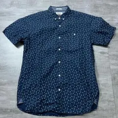 美品 TOMMY HILFIGER 半袖シャツ L 総柄 トミーヒルフィガーのサムネイル