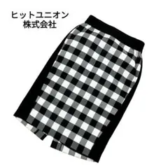 A1548 ヒットユニオン株式会社 スカート タイトスカート チェック ギンガム