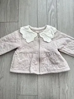 ミッキー型キルティングアウター（ピンク）