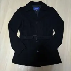 Burberry Blue Label ブラック コート 38